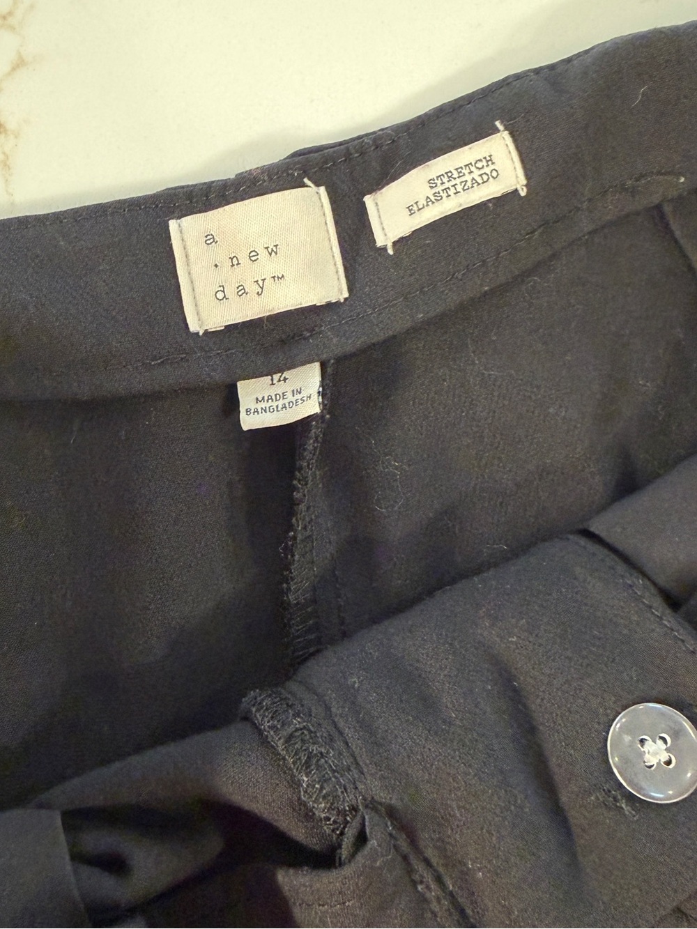 a new day Black High-Rise Tailored Shorts - Picture 3 of 3